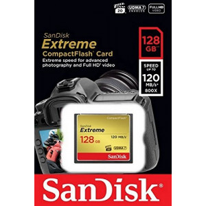 SanDisk Extreme CompactFlash UDMA7 128GB bis zu 120 MB/Sek Speicherkarte-22